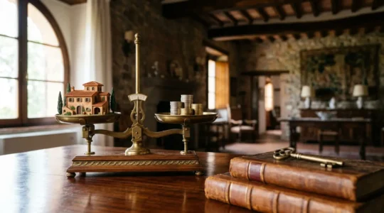 Documenti contrattuali e chiavi di casa per protezione contro morosità locativa