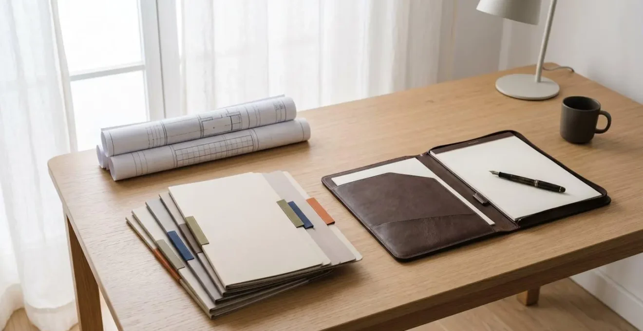 Documentazione professionale organizzata per richiesta mutuo